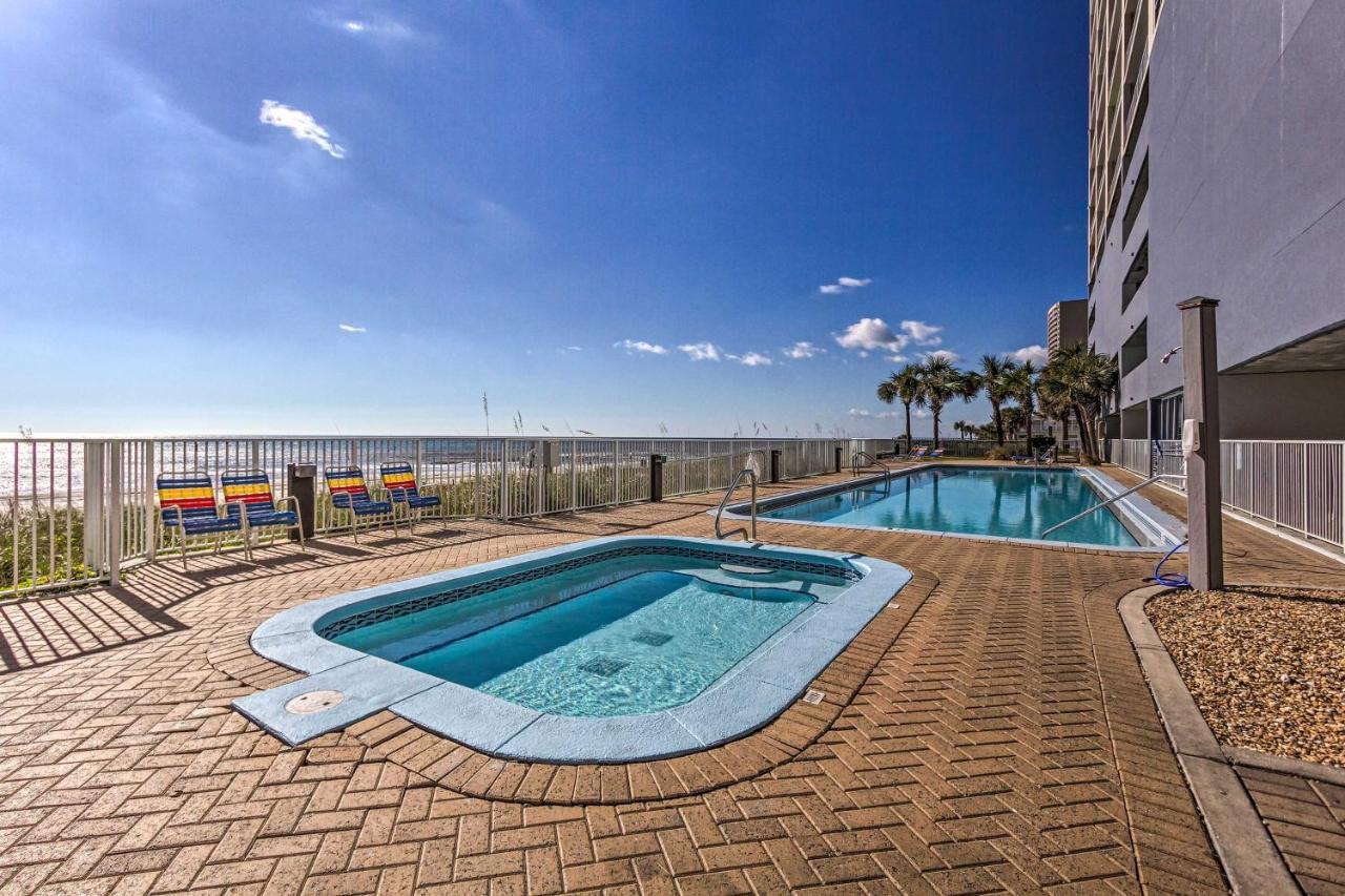 Beachfront Pcb Condo With Ocean Views And Pool Access! Панама Сити Бийч Екстериор снимка